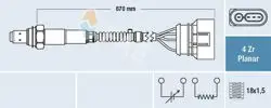 Oksijen Sensörü Lambda Sondası (4 Kutuplu 1700mm) Passat 00-12 A4 99-01 A6 98-05 A8 99-05 Superb 02 -
