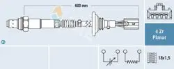 Oksijen Sensörü Volvo S40 I (644) 2.0 T4 00-03 V40 (645) 2.0 T4 00-04
