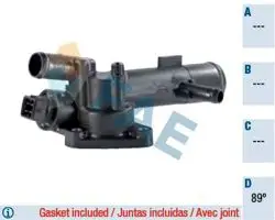 Termostat (89°) Clio Kangoo Megane Logan Micra Note 1,5 DCI