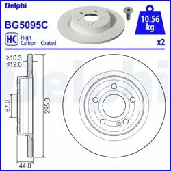 Fren Diski Mercedes W177 18-W247 18-C118 19-Arka Amg Spor Tip Takım