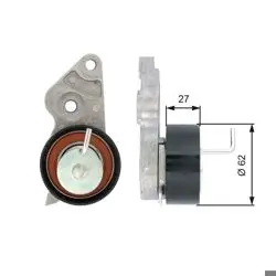 Triger Gergi Rulmanı (Ford: Fiesta IV V Focus Focus II Fusion 1.4 1.6 16V)