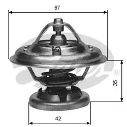 Termostat (Mercedes W124 S124 W201 W202 W210 S214 W460 W461 W463 Sprinter)