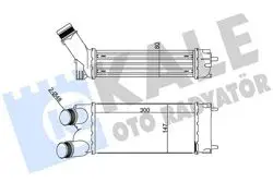 Turbo Radyatörü Intercooler (Peugeot Partner Tepee / Citroen Berlingo 1.6 HDI 08= /)