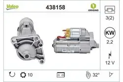 Marş Motoru 12V 10 Dıs 2.0 KW Renault Master 2.5 DCI 00-/ Opel Movano 2,5Cdtı 00 -