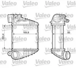 Turbo Radyatörü-85mm (VW Golf 98-06 Audi A3 97-03 Seat Leon 00-06 Skoda Octavia 97-11) Agu Auq App Agr Ahf Alh Asv