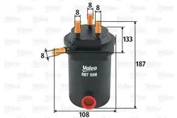 Yakıt Filtresi (Mazot) (Renault Megane II 03 / , Megane II 06 / 11 Scenic II Grand Scenic II 1.5 DCI)