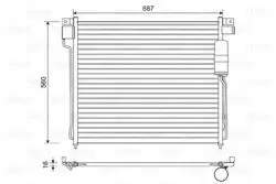 Kondenser Nissan Pathfinder Navara Np300