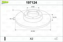 Fren Diski Audi A6 (04 / 97-05 / 01) 1.8I Turbo