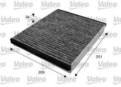 Polen Filtresi Karbonlu (Ford: Focus Cmax 04 -) (Volvo: C70 / S40 / V50)