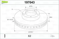 Fren Diski Citroen Jumper I (02-06) 2.2 HDI