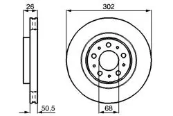Fren Diski Ön (Volvo S70-V70-C70-V70xc 97-05) (16) (272276)
                                Takım