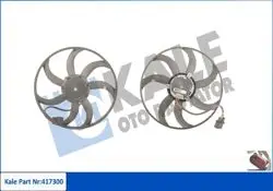 Fan Motoru-410 mm 400W (VW Caddy 04-15 Golf 06-14 Passat 08-11 Audi A3 08-13 Seat Leon 06-13)