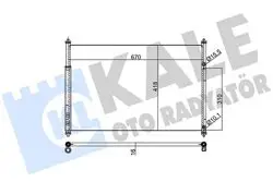 Klima Radyatörü (Suzuki Grand Vitara 05-/ 95310-64J01685×397X15