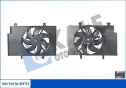 Fan Motoru Komple (Ford Fiesta / Bmax Dizel + Benzin 1.25-1.4-1.6 08 /)