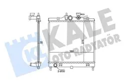 Motor Radyatörü Picanto 1.0 1.1 2004-/ Otomatik