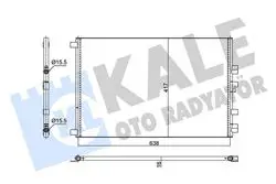 Klima Radyatörü Kondenser (Renault Megane II Scenic II 1.9 / 2.0 DCI 05-Kurutucusuz [Brazıng Al / Al]