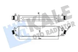 Turbo Radyatörü Intercooler (Alfa Romeo Giulietta 2.0 Jtdm 10= /)