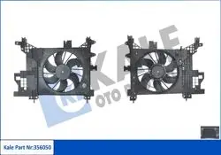 Fan Motoru Davlumbazlı (Dacia Duster 1.5 K9k (250W 2300Rpm 12V)
