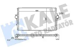 Turbo Radyatörü Brazing 30mm (Volvo S60 I 2.0T 00 / 10 , S80 I 2.4D 01 / 06 , V70 II 2.4D 01 / 08