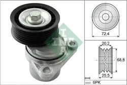 V Kayış Gergi Rulman (Mazda: 6 1.8 2.0 2.3 2002- Ford: Fiesta V 03.2005-)