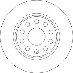 Fren Diski Arka Düz 272-5 VW T-Roc 18- Audi Q2 17- Seat Leon 17-20 Skoda Octavia 20
