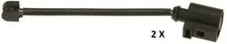 Balata İkaz Kablosu Arka 140 mm VW Touareg 10-18 Porsche Cayenne 10-18