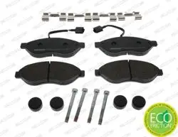 Fren Balatası Ön (Fiat Ducato Ym 04 / 2006- 2.2D 2.3D 3.0D Boxer Jumper HDI 15Q)