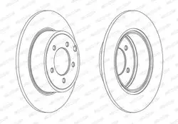 Fren Diski Arka Düz (302-5)-(Jeep Compass 2.0 2.2Crd 2.2Crd 4×4 12 / 2010 -)