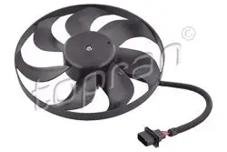 Fan Motoru-345 mm 250 / 60W (VW Golf 98-06 Polo 95-08 Audi A3 97-03 Seat Leon 00-06 Skoda Octavia 97-11)