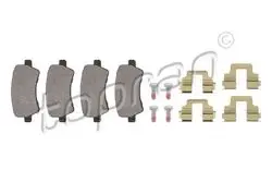 Fren Balatası Arka (Ford: S / Max 1.8 TDCI 2.0Tdcı 2.0 06- / Volvo: S60-S80-Xc60-Xc70-V60-V70 (09-17) (Freelander II 13- Evoqu 12-)