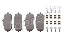 Fren Balatası (Mercedes W118-W177-W247 On Spor Tip)