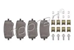Fren Balatası (Mercedes W118-W177-W247 Arka Spor Tip) 2298701