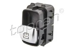 Cam Açma Düğmesi (Tekli Siyah) Mercedes X253-W205-W447 Vito