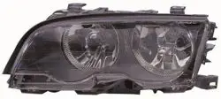 Ön Far Sağ BMW 3 Serisi E46 98-02 2 Kapı Siyah