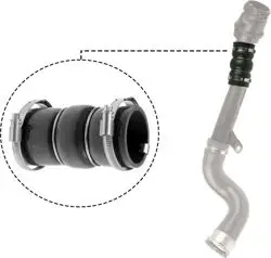 Turbo Hortumu (Bogumlu) (Silikon) (Renault Clio IV 1.5 DCI / Nissan Qashqai 14 / 1.5 DCI)