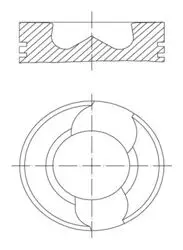 Piston + Segman Komple-Std (3.4.5.Sıl) (VW Transporter 03-10) Axd
