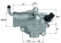 Termostat 87C Mercedes Om612 / W163 Ml