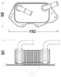 Yağ Soğutucu (VW Touareg 11-18 Audi A4 05-12 A6 05-18 Q5 09-17 Q7 10-15) 8Mo376797-021