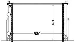 Su Radyatör Klimalı / Mekanik (Fiat: Stilo 1.6 1.8 1.9 JTD 01 -) 8Mk376767-731
