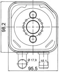 Yağ Soğutucu Contalı (VW Passat 03-05 Audi A4 01-08 A6 98-05 Skoda Superb 02-08)
