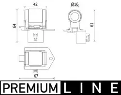 Fan Rezistansı (Opel Corsa D 1.3 1.6 1.7 CDTI 06-14 / Fiat Fiorino 1.3 1.4 07-Punto 1.4 05 -) O.E.