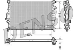 Su Radyatörü Brazing Ford Mondeo S.Max Galaxy Focus 2.0 TDCI Volvo S60-V60 07-(Landrover Freelander II / 2.2 Td4-Evogue 201
