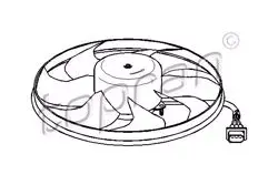 Fan Motoru-345mm 300 / 60W (VW Golf / Audi A3 / Seat Leon)