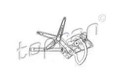 Cam Kaldırma Mekanizması (Bmw E36 Ön Sol Elektrikli) Motorsuz