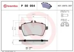 Fren Balatası Ön Mercedes W169-W245 / 150-160 / 180 / 170Cdi