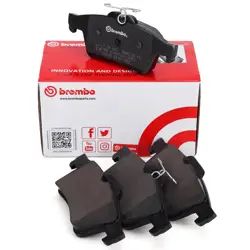 Fren Balatası Arka (Ford Focus Cmax 04-15) / Volvo (S40-V50-C30-V40-V40cc) (13-19)