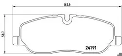 Fren Balatası Ön Landrover Dıscovery3 R.Rover Sport 2.7