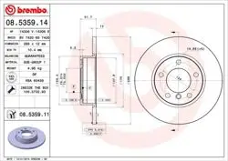 Fren Diski Ön Düz Kaplamalı 286 mm (BMW E36)