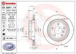 Fren Disk Arka Havalı (BMW 5 Serisi E39 / 96-03)