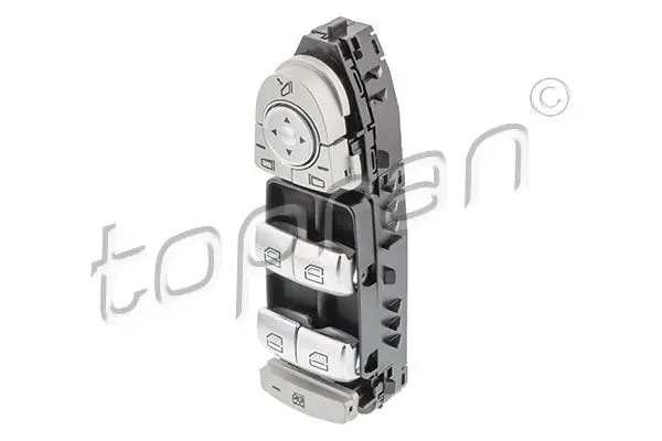 Cam Açma Düğmesi Ön Sol Mercedes CLS (C257)-E-Serisi (W213) (Siyah 9051)